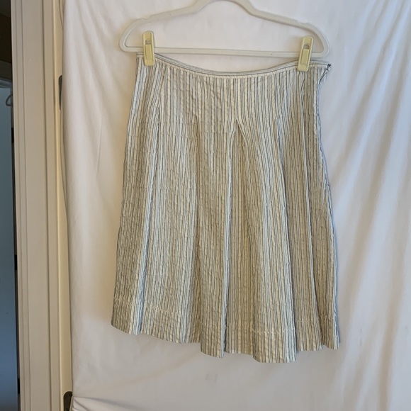 Vintage Robin Howe striped A-line skirt 12 - Picture 4 of 8